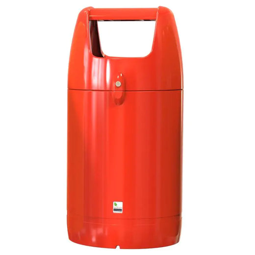 Viscount Round Hooded Litter Bin - 130 Litre