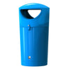 Metro Round Hooded Litter Bin - 120 Litre