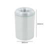 Aluminium Safety Litter Bin - 13 & 20 Litre Available