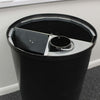 Triple Compartment Cup-Shaped Recycling Bin - 100 Litre