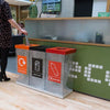 Triple Box Cycle Recycling Bins - 180 & 240 Litre Available