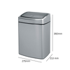 Brabantia Touch Sanitary Bin - 10 Litre