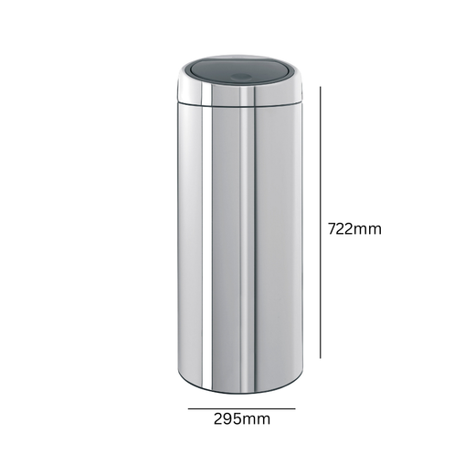 Brabantia Touch Bin - 30 Litre