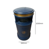 Blue Cesar Outdoor Litter Bin - 100 Litre