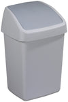 Delta Rubbish Swing Lid Bin - 10 Litre