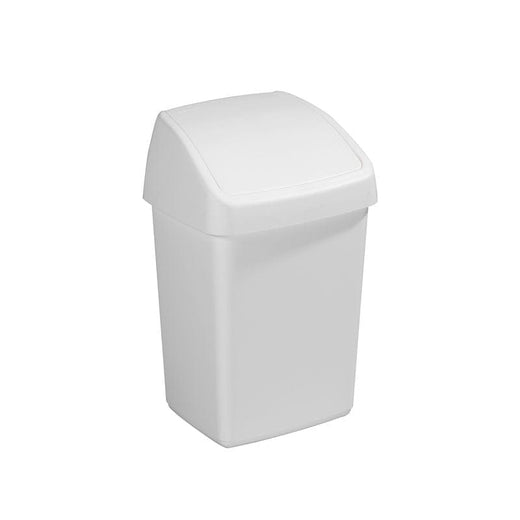 Delta Rubbish Swing Lid Bin - 10 Litre