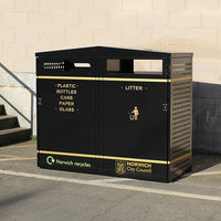 Double Wheelie Bin Cover - 3 Sizes Available