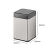 Eko Echo Rechargeable Sensor Bin - 10 Litre