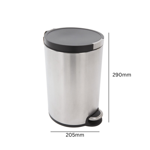 EKO Artistic Pedal Sanitary Bin - 5 Litre