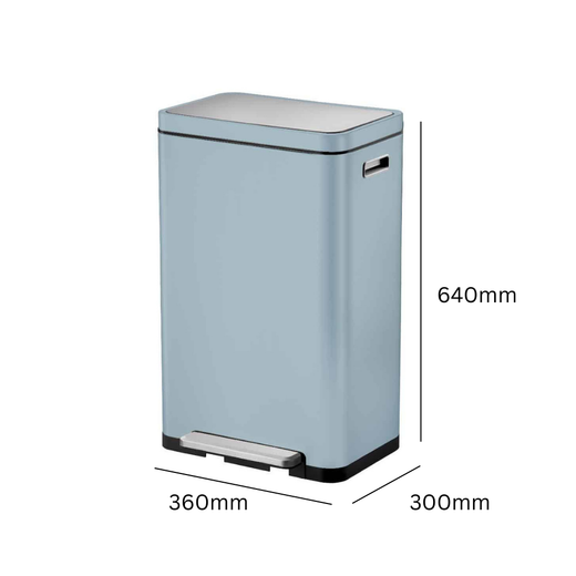 Eko X-Cube Litter Bin  Available in 2 Colours- 30 Litre