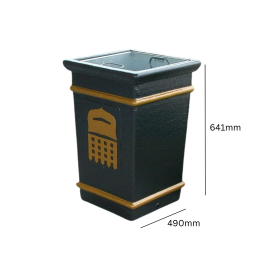 GFC Open Top Litter Bin - 77 Litre