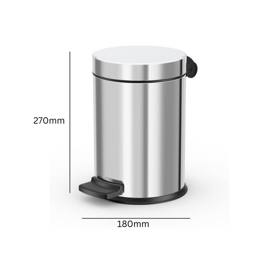 Hailo Solid 3-Litre Pedal Bin