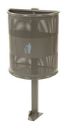 Heavy Duty Outdoor Litter Bin - 35 Litre