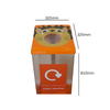 Box Cycle Novelty Lion Mixed Recycling Bin - 60 Litre