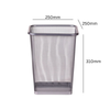 Mesh Metal Waste Basket - 18 Litre