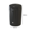 Metro Flip Top Litter Bin - 120 Litre