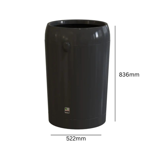 Metro Round Open Top Litter Bin - 95 Litre