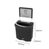 Mini Meridian Open Aperture Recycling Bin - 87 Litre