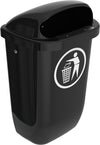 Mountable Outdoor Rubbish Bin - 50 Litre