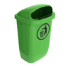 Mountable Outdoor Rubbish Bin - 50 Litre