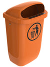 Mountable Outdoor Rubbish Bin - 50 Litre