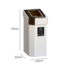 MyBin Set of 5 Cardboard Bins with Your Choice of Lids - 60 Litre