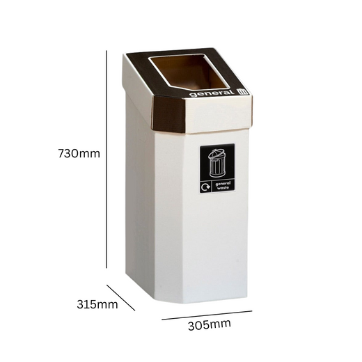 MyBin Classic Set of 5 Recycling Bins - 60 Litre