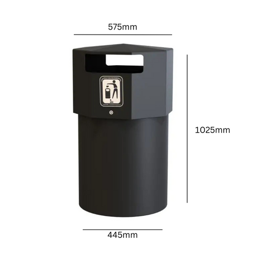 Octaplus Jumbo Litter Bin - 150 Litre