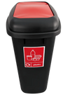 Large Push Flap 90 Litre Recycling Bin