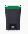 Pedal Bins with Coloured Lids 80 Litres