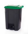 Pedal Bins with Coloured Lids 80 Litres