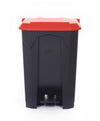 Pedal Bins with Coloured Lids 80 Litres