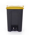 Pedal Bins with Coloured Lids 80 Litres