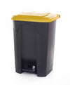 Pedal Bins with Coloured Lids 80 Litres