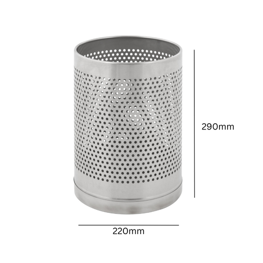 Perforated Waste Bin - 10 Litre