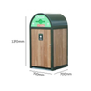 Royal Parks Unit Outdoor Recycling Bin - 120 Litre