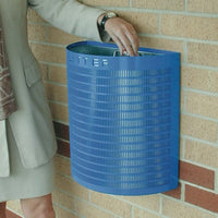 Semi-Circular Open Top Litter Bin - 28 Litres