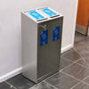 Slimline Litter & Recycling Unit