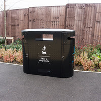 Pod Triple Outdoor Recycling Bin - 282 Litre