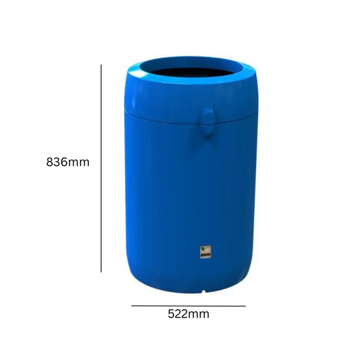 Viscount Open Litter Bin - 130 Litre