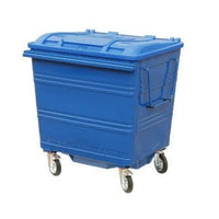 1100 Litre Metal Wheelie Bin with Choice of Lid