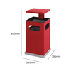 Outdoor Cigarette Waste Litter Bin - 70 & 80 Litre Available