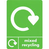 A5 Recycling Stickers - 17 Waste Streams Available