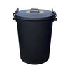 Coloured Outdoor Plastic Dustbin with Lockable Lid - 110 Litre