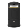 Classic External Litter Bin with Integral Stubber Plate - 105 Litre