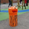 Novelty Animal Face Recycling Bins - 90 Litre