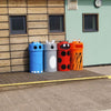 Novelty Animal Face Recycling Bins - 90 Litre