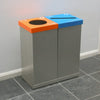 Double Box Cycle Recycling Bins - 120 & 160 Litre Available