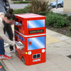 Double Decker Bus Recycling Bin