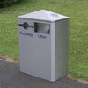 Outdoor Dual Recycling Bin - 160 Litre